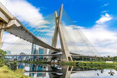 ponte estaiada em são paulo